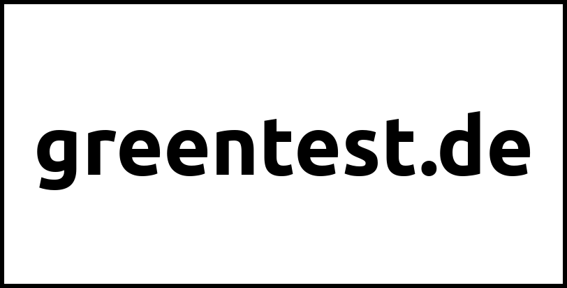 greentest.de