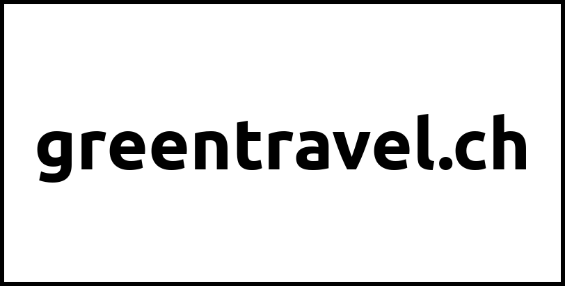 greentravel.ch