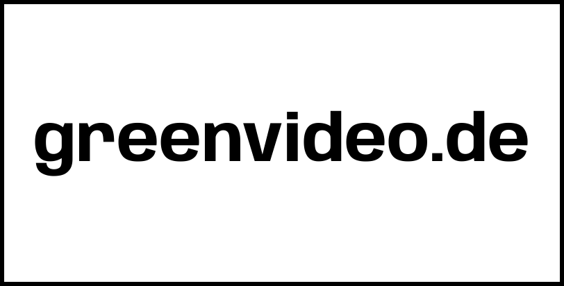 greenvideo.de