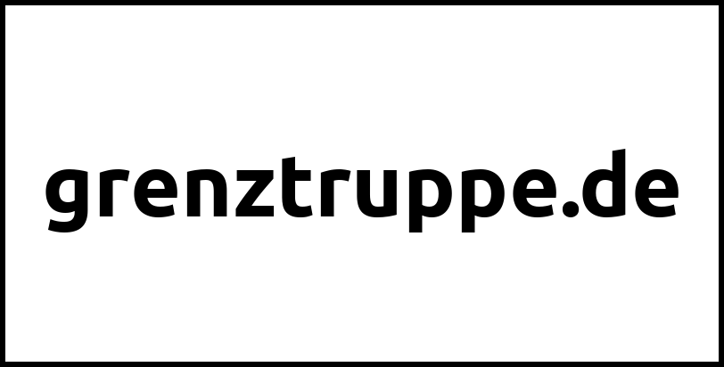 grenztruppe.de