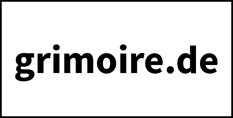 grimoire.de