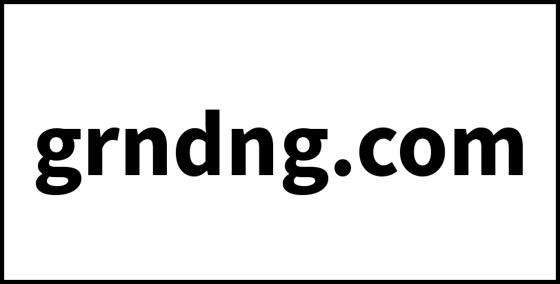 grndng.com