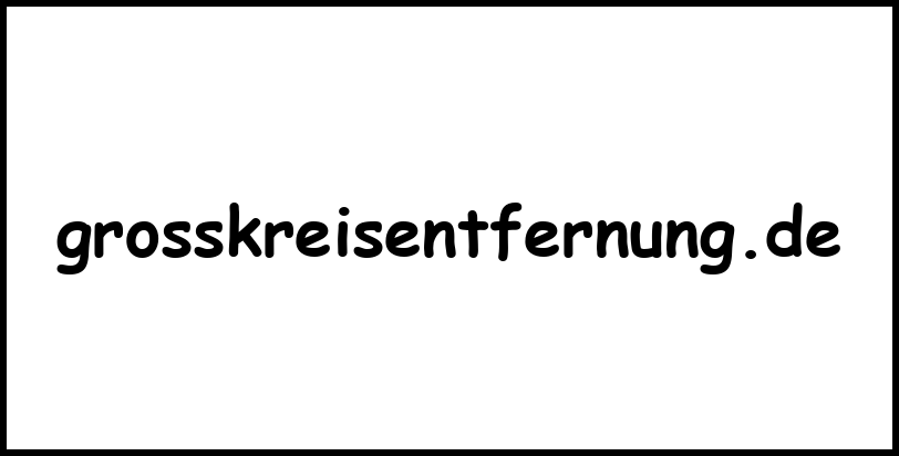 grosskreisentfernung.de