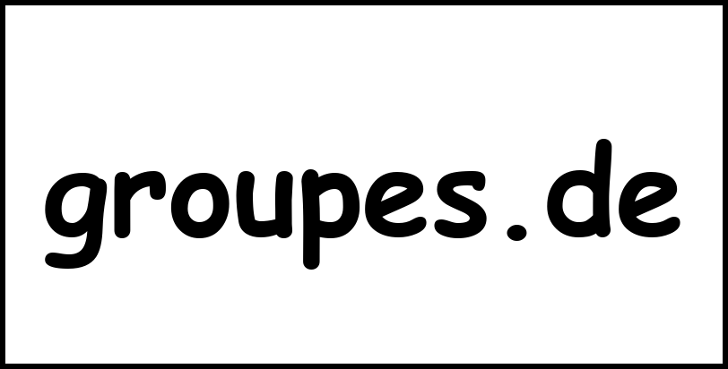 groupes.de