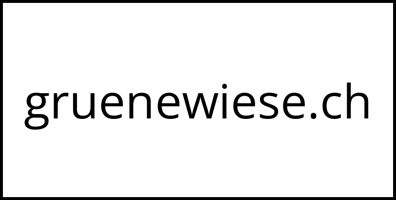 gruenewiese.ch