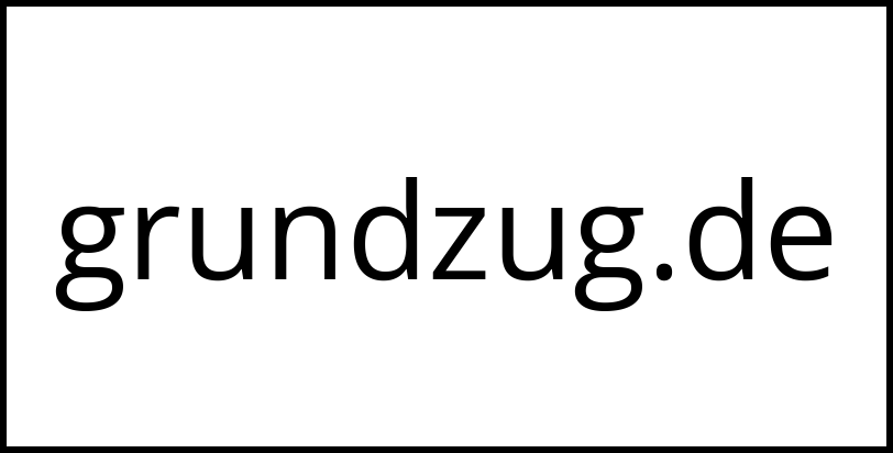 grundzug.de