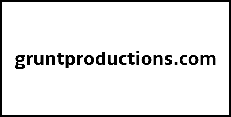 gruntproductions.com