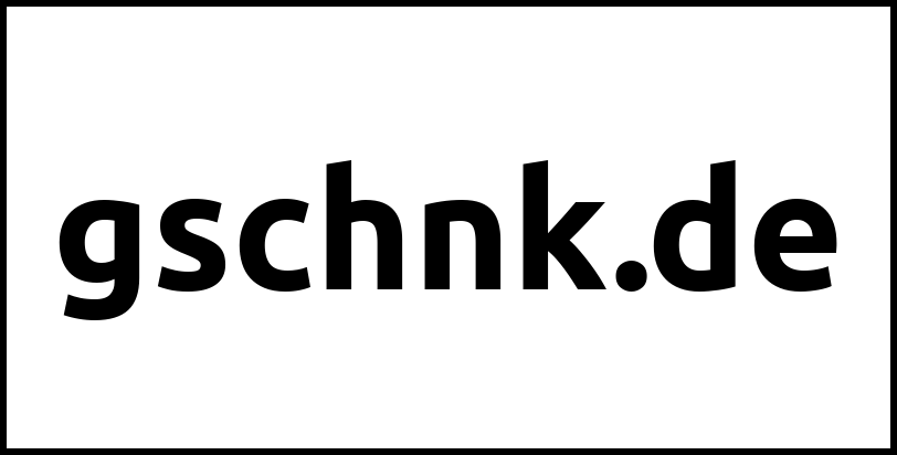 gschnk.de