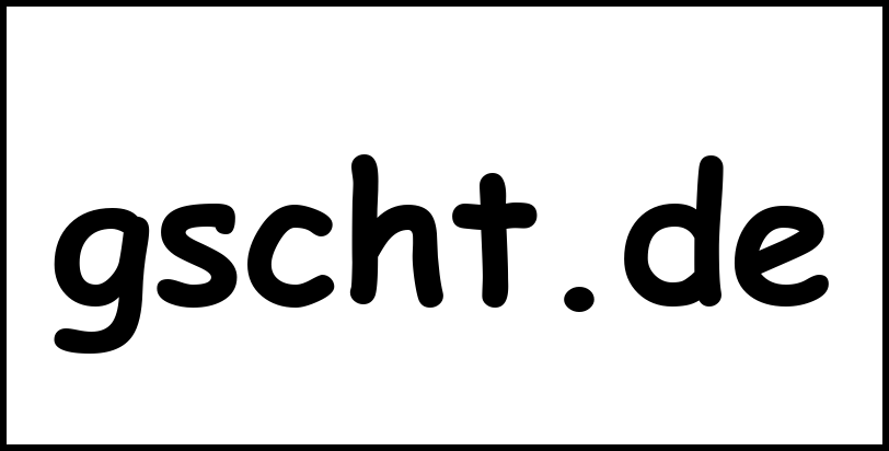 gscht.de