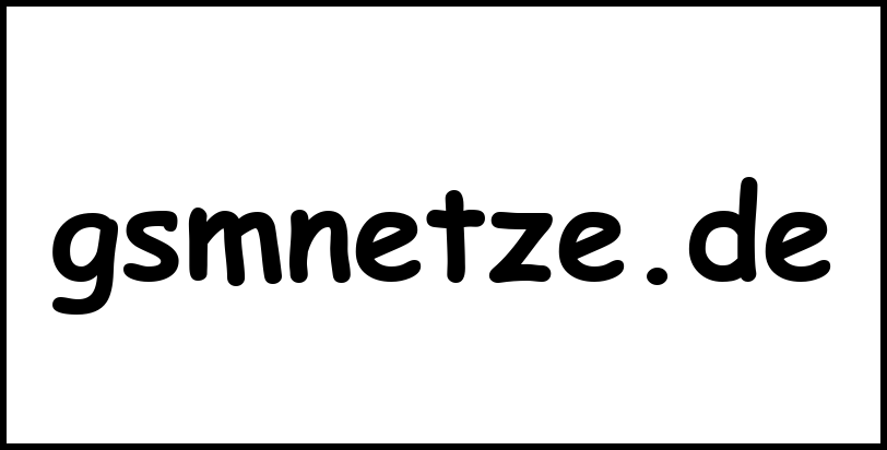 gsmnetze.de