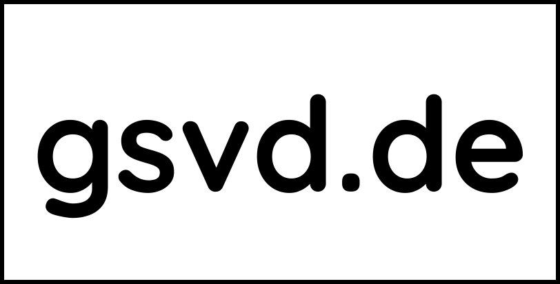 gsvd.de