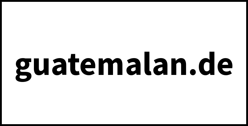 guatemalan.de