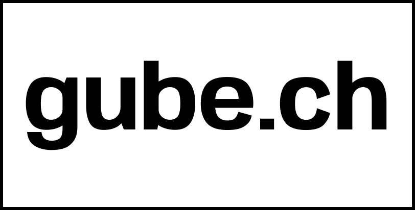 gube.ch