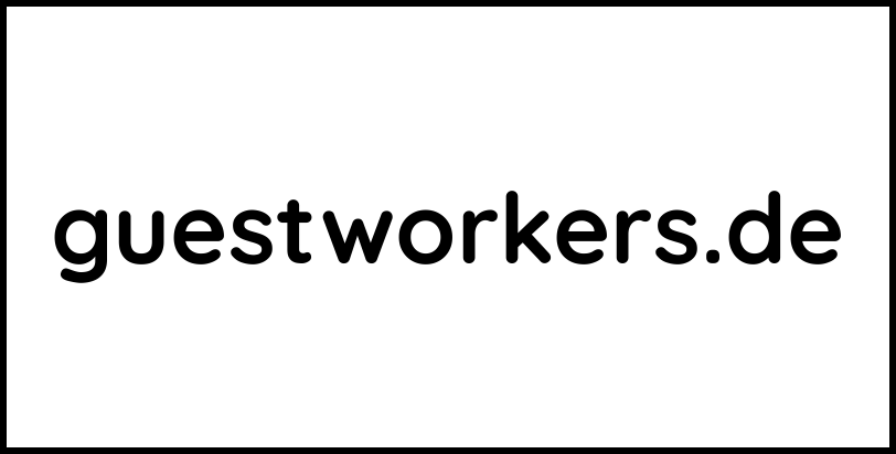 guestworkers.de