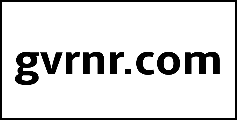 gvrnr.com