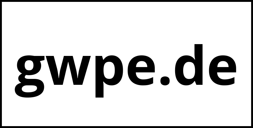 gwpe.de