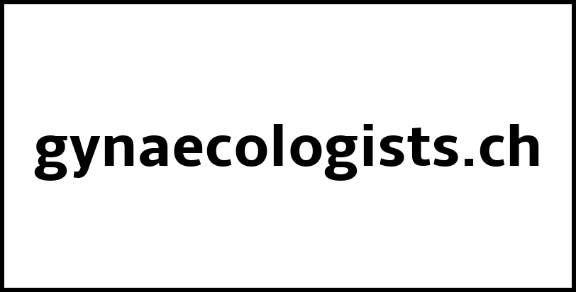 gynaecologists.ch