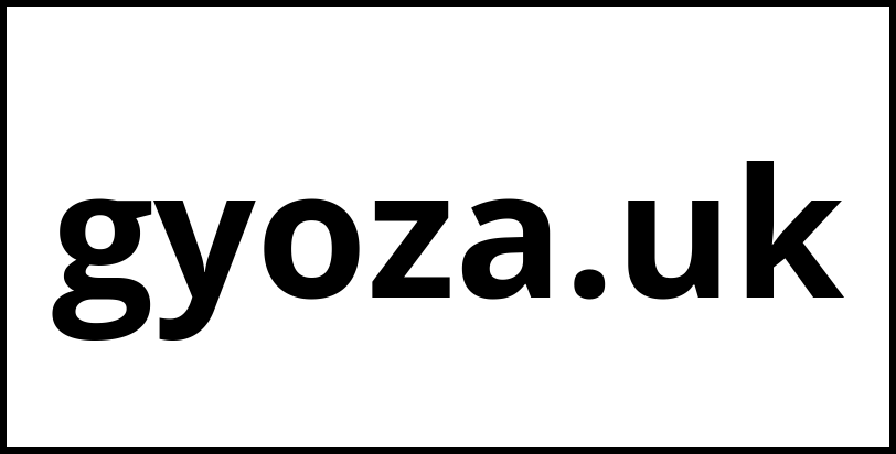 gyoza.uk