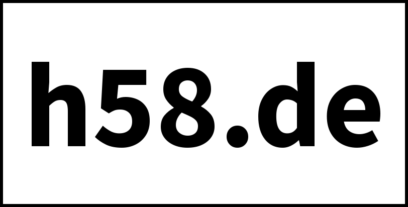 h58.de