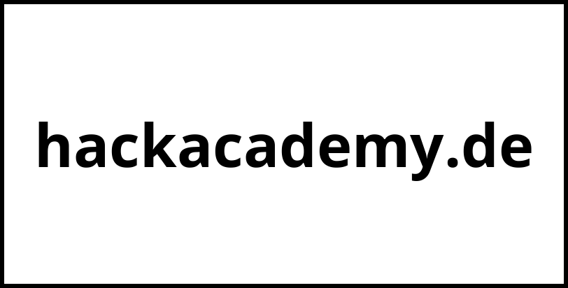 hackacademy.de