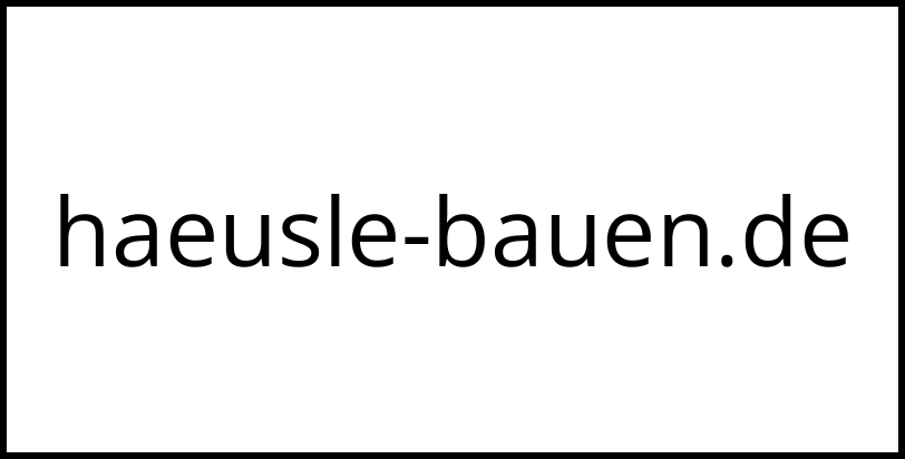 haeusle-bauen.de