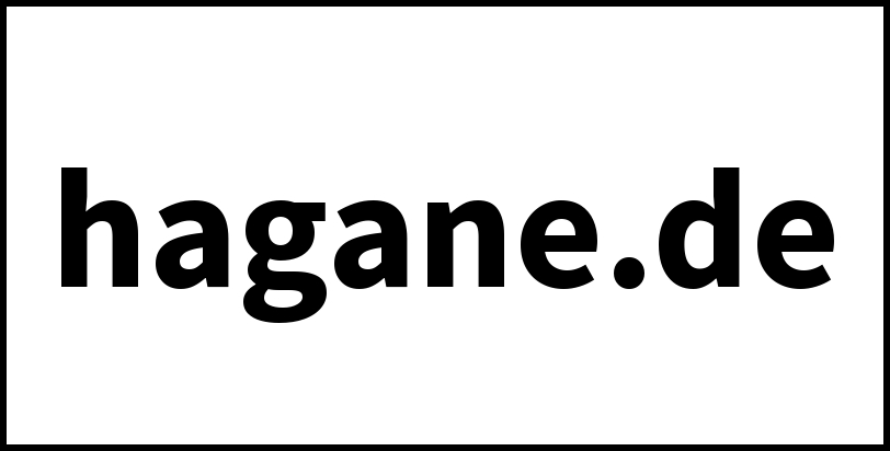 hagane.de