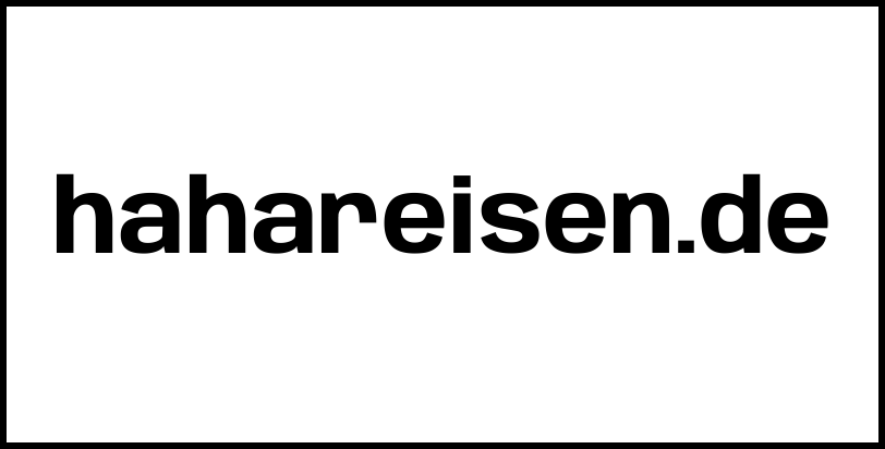 hahareisen.de