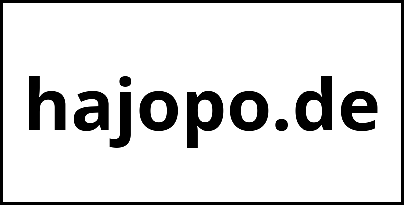 hajopo.de