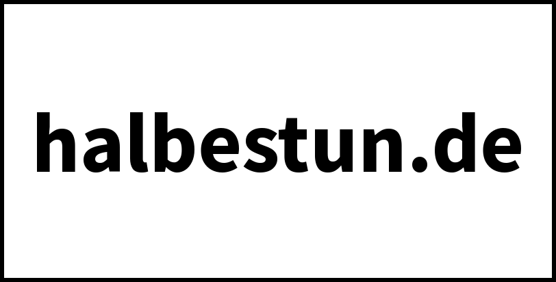 halbestun.de