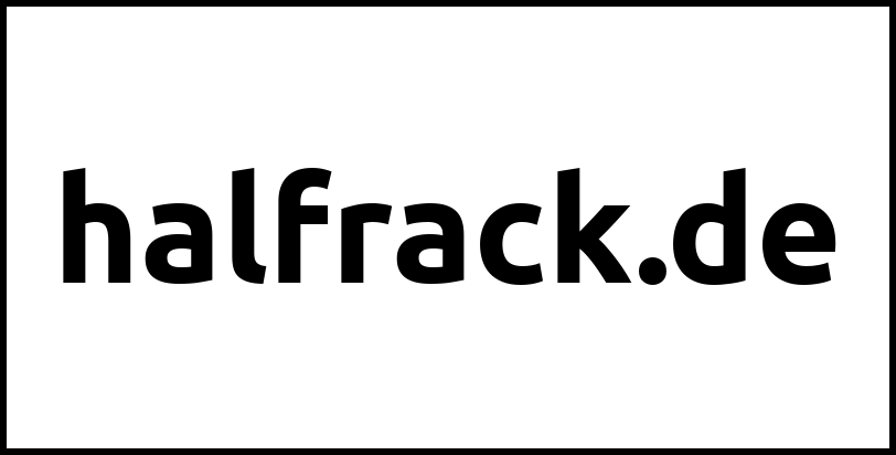 halfrack.de