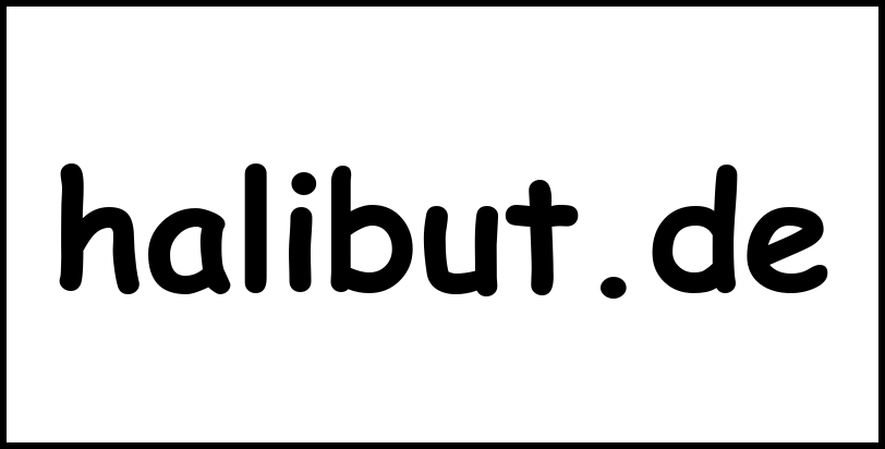 halibut.de