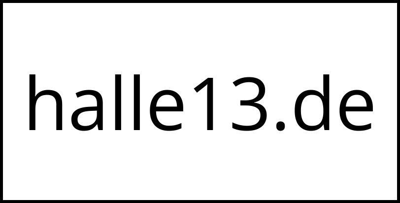 halle13.de