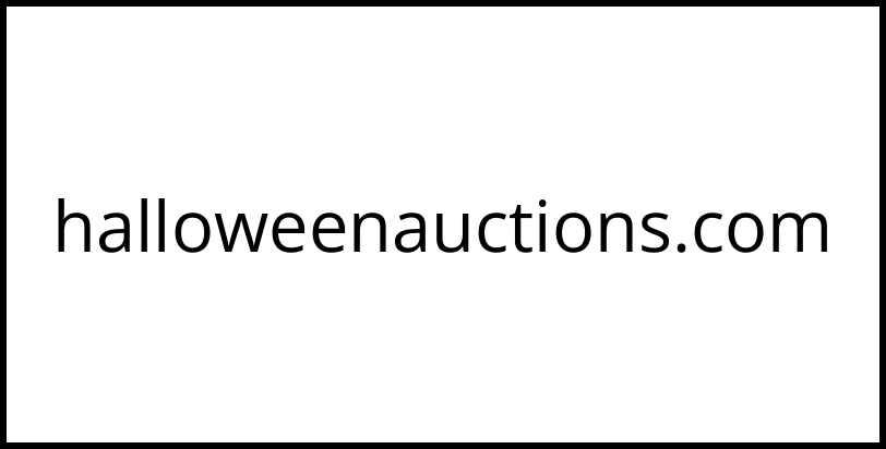 halloweenauctions.com