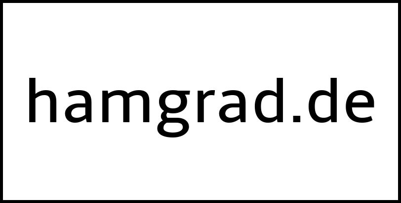 hamgrad.de