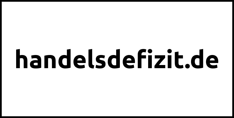 handelsdefizit.de