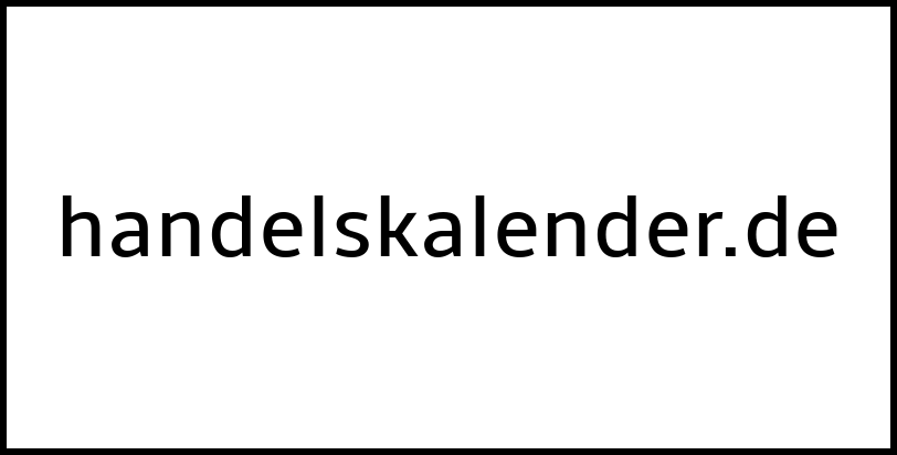 handelskalender.de