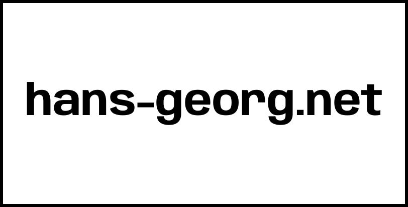 hans-georg.net