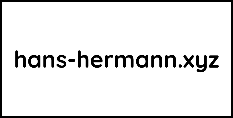 hans-hermann.xyz
