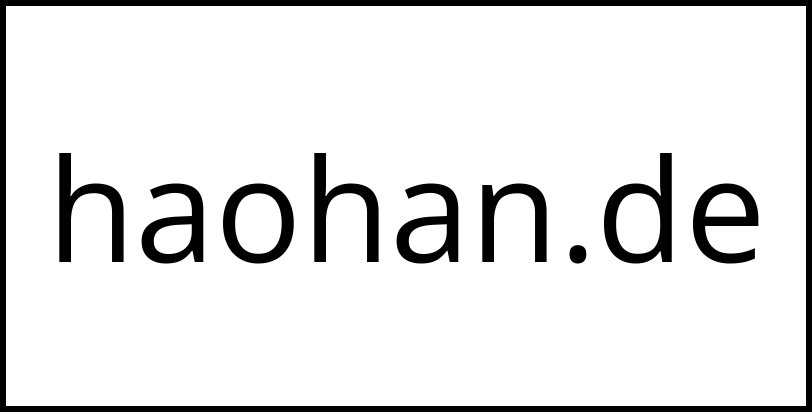 haohan.de