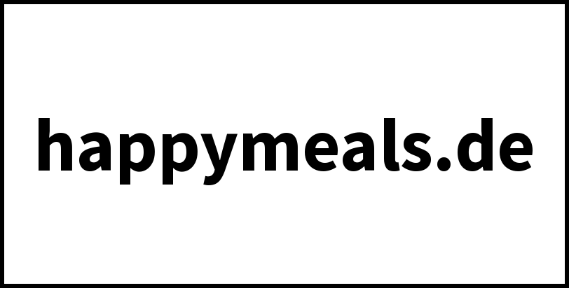 happymeals.de