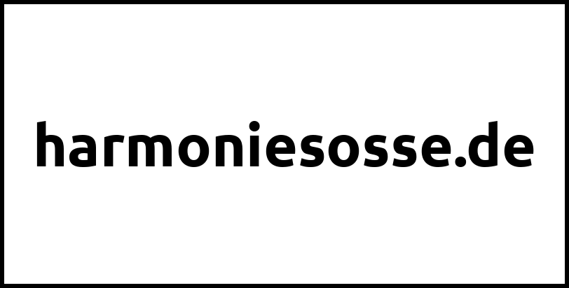 harmoniesosse.de