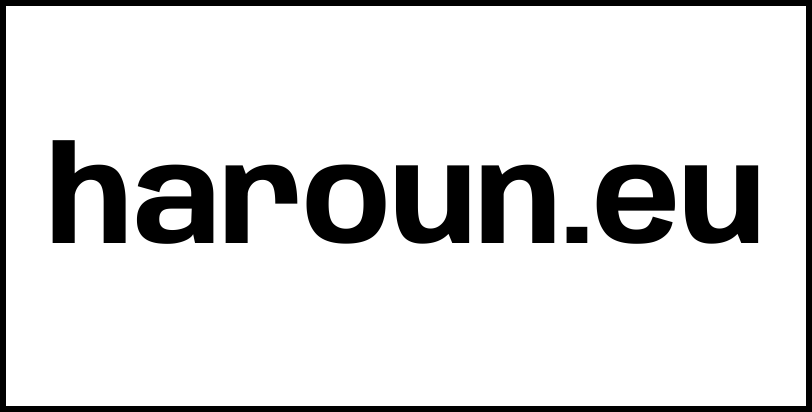 haroun.eu