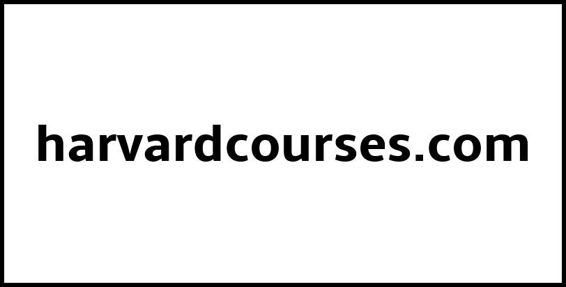harvardcourses.com
