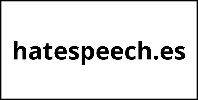 hatespeech.es