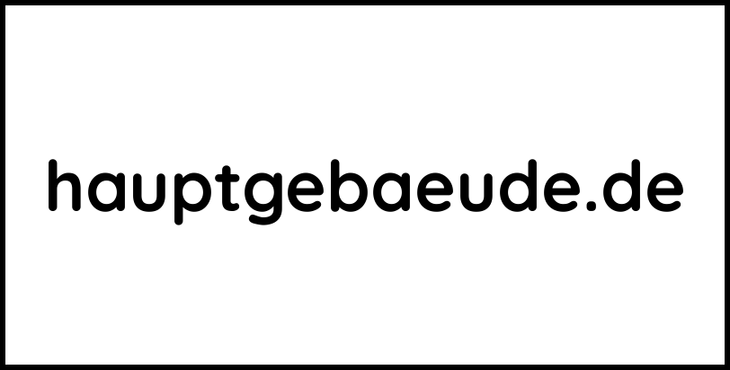 hauptgebaeude.de