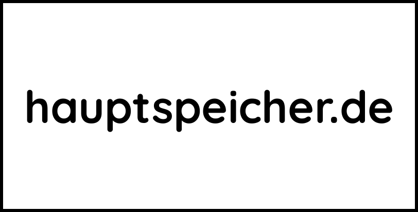 hauptspeicher.de