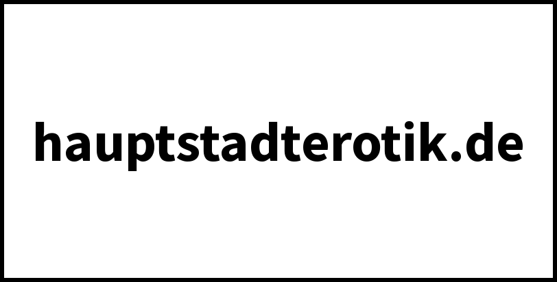 hauptstadterotik.de