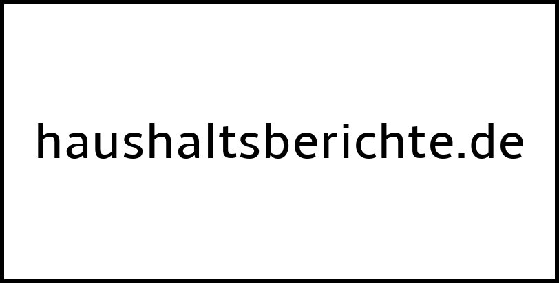 haushaltsberichte.de