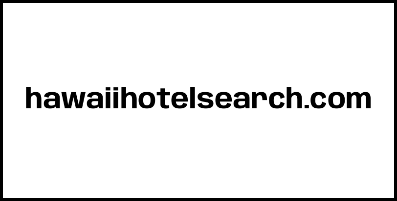 hawaiihotelsearch.com