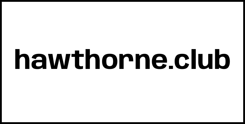 hawthorne.club